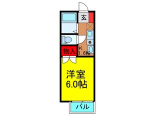 ヴァン　メゾンの物件間取画像